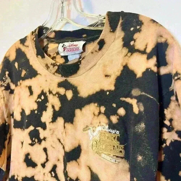 Disney Fashions 1989 Port Orleans tie dyed tshirt  size XL - Picture 2 of 5